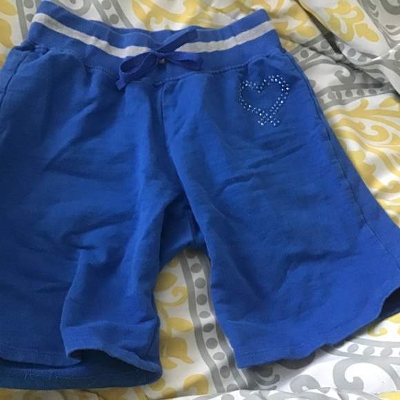 CRB girls bermuda blue sweat shorts - Picture 1 of 1